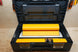 SYS-TTFK Systainer Insert for TapeTech Finishing Knives; black tool organizer with yellow trays