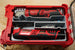 Packout SideCar Insert for M12 Right Angle Impact Driver by 10-Spot Tools, tool organizer in red Packout case