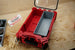 Packout SideCar Flex Bin Inserts by 10-Spot Tools, red toolbox with grey removable bins