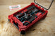 Packout SideCar Insert for M12 FUEL Straight Die Grinder, 10-Spot Tools; red Packout case with Milwaukee tool and bits