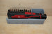 Packout SideCar Insert for M12 Right Angle Drill ScMRAD; gray tool box insert with bit holders and Milwaukee M12 drill