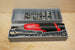 SideCar Inserts for Packout Organizer Boxes — 10-Spot Tools, gray organizer tray with metal bit inserts; Milwaukee M12.