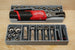 Packout SideCar Insert for M12 FUEL 3/8" Ratchet, 10-Spot Tools tool box insert with Milwaukee ratchet and sockets