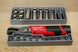 SideCar Inserts for Packout Organizer Boxes by 10-Spot Tools, gray tool organizer with sockets and Milwaukee M12
