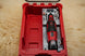 Packout SideCar Insert for M12 Tool (ScMBRT) - silver organizer insert with Milwaukee M12 drill in a red Packout case