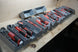 SideCar Inserts for Packout Organizer Boxes – 10-Spot Tools, gray plastic drill and screwdriver tool organizer set