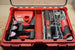 Packout SideCar Insert for M12 Right Angle Drill ScMRAD, red tool organizer with Milwaukee M12 drill