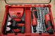 Packout SideCar Insert for M12 FUEL 3/8-inch Ratchet in red Packout case with gray socket rail and Milwaukee
