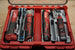 Packout SideCar Insert for M12 Multi Tool ScMMT - red tool organizer with gray dividers in Packout case