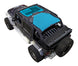 Sun shade top for Jeep Wrangler JKU 4-Door by SpiderWebShade, blue stock-printed shade top