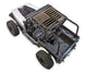 Sun Shade for Jeep Wrangler YJ by SPIDERWEBSHADE, stock printed shade top with American flag design (1987–1996).
