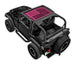 SPIDERWEBSHADE Sun Shade Stock Printed Shade Top for Jeep Wrangler TJ (1997–2006), pink printed design
