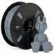 PLA+ filament spool by Numakers, 1.75 mm light gray filament; includes dragon figurine (2 items)