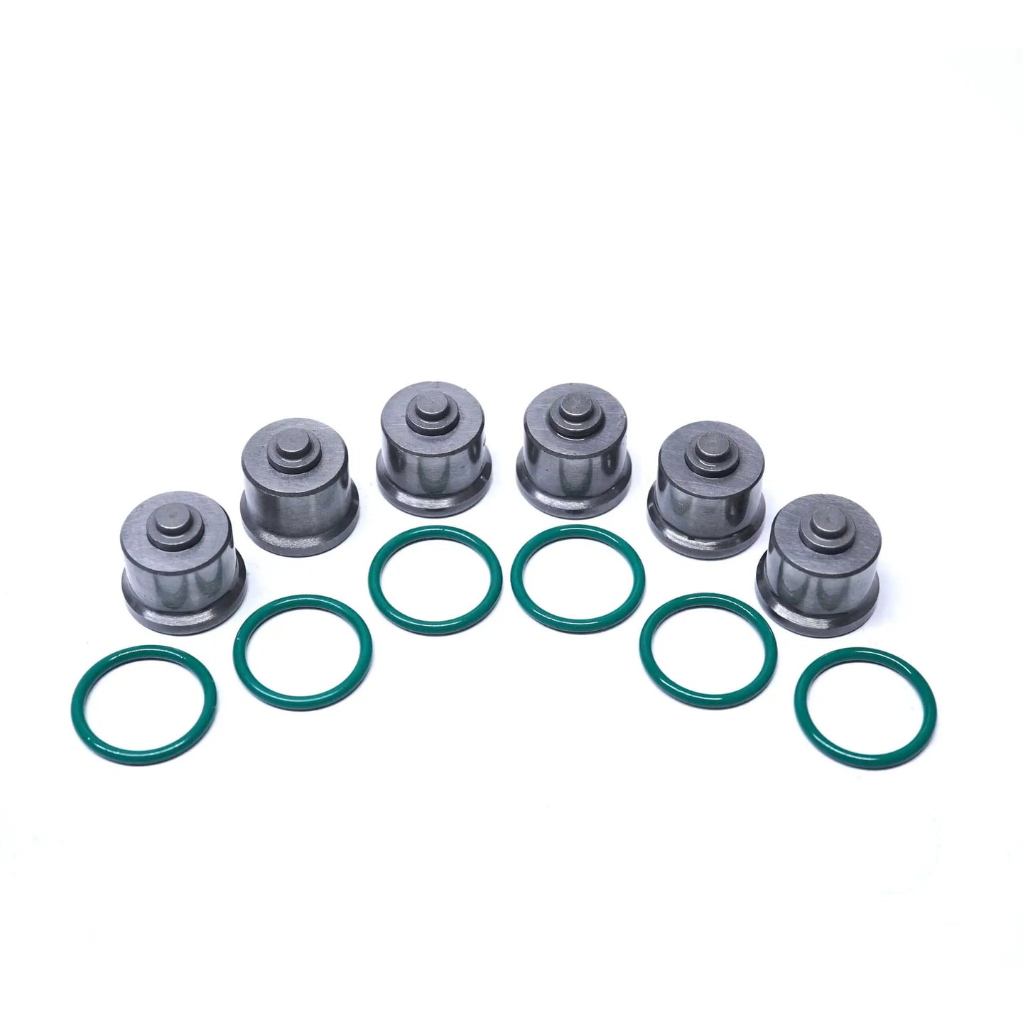 055 Delivery Valves for 94-98 Cummins - gray valve bodies with green O-rings
