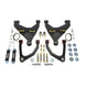 Long Travel Kit for Toyota by Dirt King - pair of black suspension arms with gold hardware and mounting components