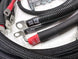 Dodge/RAM Cummins 2010-2018 battery cable kit by Big7Kits; black braided wiring harness with metal lug terminals