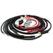 Big7Kits Dodge Cummins 2nd Gen Battery Cable Kit 1994-2002 red and black braided cables with ring terminals