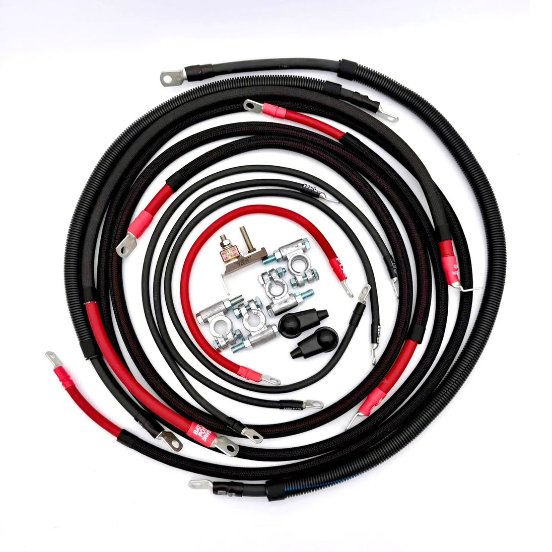 Big7Kits Battery Cable Replacement Harness for 2010-2018 Dodge Ram Cummins 4th Gen
