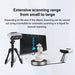 EinScan-SP V2 Desktop 3D Scanner Einstar-US on tripod with turntable and monitor