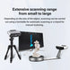 EinScan-SP V2 Desktop 3D Scanner Einstar-US on tripod with turntable and monitor