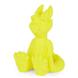 PLA+ Filament 3D printed yellow figurine with raised hands