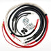 Ford Powerstroke 6.4 Diesel battery cable kit for F250/F350 (2008-2010) with red/black heavy cables, ring terminals