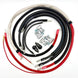 Ford Powerstroke 6.4 Diesel battery cable kit for F250/F350 (2008-2010) with red/black heavy cables, ring terminals