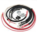 Ford Powerstroke 6.4 Diesel battery cable kit for F250/F350 (2008-2010) with red and black cables, clamps and connectors.