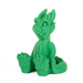 PLA+ Filament dragon figurine, green, 3D printed