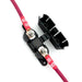 Battery cable harness by Big7Kits for Jeep Grand Cherokee ZJ 1993–1998, red insulated inline-fuse cable
