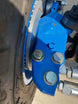 Artec Crossover Weld-On High Steer Arm 05+ SuperDuty blue knuckle arm with bolts