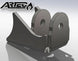 High Clearance Shock Brackets (pair) Artec Industries, dark gray steel with dual mounting holes