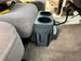 JC Customs OBS Ford F-Series Console Cup Holder, gray metal housing with dual black cups