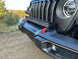 JL-JT Front Bumper 30in Light Mount Artec, black finish with integrated LED light bar