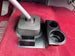 JC Customs OBS Chevy C/K shifter-mounted cup holder, black plastic base with dual cup slots