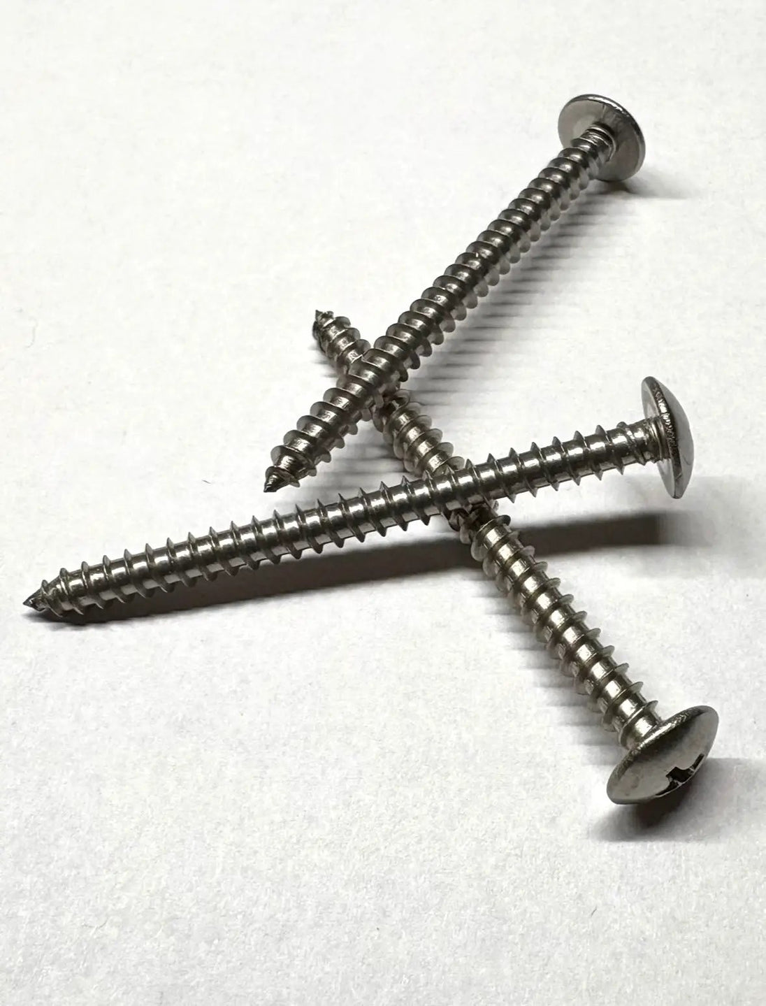 4Link4WD Jack Stand Wall Mount Hanger mounting screws; three steel screws shown