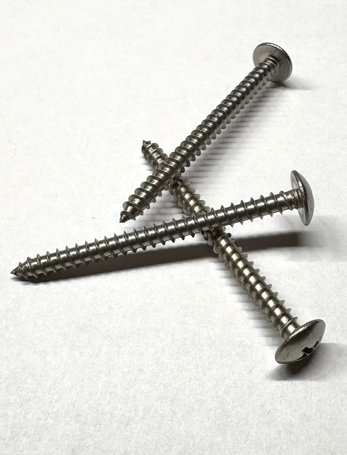 4Link4WD Jack Stand Wall Mount Hanger mounting screws; three steel screws shown
