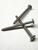 4Link4WD Jack Stand Wall Mount Hanger mounting screws; three steel screws shown