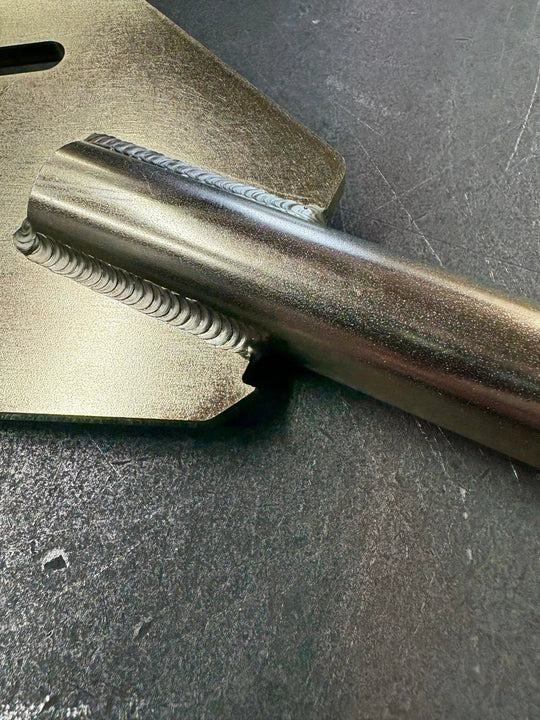 Small Universal Pinion Tool Yoke Holder - Differential Flange Holding Tool, metal welded base and shaft, by 4Link4WD