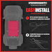 SPIDERWEBSHADE Sun Shade for Ford Bronco (2021–2026); solid color top with 10 pre-installed bungees and 4 SpiderBall bungees.