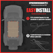 Sun Shade for Ford Bronco by SPIDERWEBSHADE, tan solid color shade top (2021–2026)