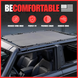 Sun Shade SPIDERWEBSHADE for Ford Bronco (2021–2026); solid color shade top over roof