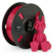 PLA+ filament spool by Numakers - red, 1.75 mm, 3D printer accessory; dragon figurine included