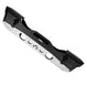 Artec Nighthawk Front Bumper with Aluminum Skid, black powder-coated finish, designed for Jeep JK/JL/JT