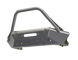 Artec Industries Bantam High Clearance Front Bumper JK/JL/JT with Hoop, silver tubular steel