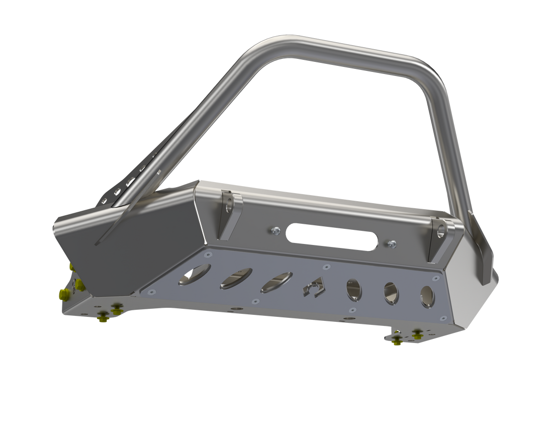Bantam High Clearance Front Bumper with Hoop Artec JK/JL/JT