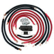 Big7Kits Battery Cable Kit for Jeep Wrangler JL 2018-2024 wiring harness with red/black cables and copper lugs