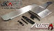 Artec Industries JK Under Armor Bellypan Kit 4-Door - silver metal bellypan panels with mounting brackets