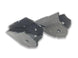 Artec JK Long Arm Rear LCA Frame Brackets gray steel pair