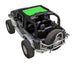 Jeep Wrangler JK 2-Door Sun Shade by SpiderWebShade, solid green shade top